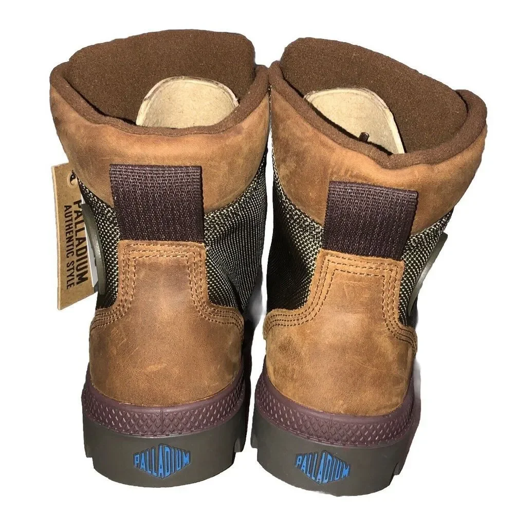 Palladium Boots Women's 6 Bridle Brown Pampa Sport Cuff  Waterproof 37 NEW‎